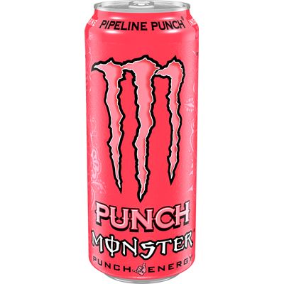MONSTER Pipeline Punch energetický nápoj 12 x 500 ml plech