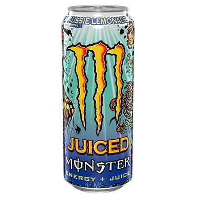 MONSTER Juiced Aussie Style Lemonade energetický nápoj 12 x 500 ml plech