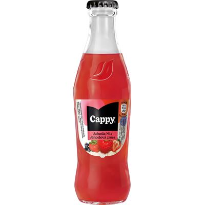 Cappy jahoda mix 24 x 250 ml vratná láhev