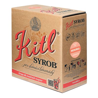 Kitl Syrob meruňka 5 l BiB