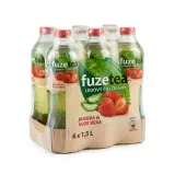 fuzetea Ledový čaj zelený jahoda 6 x 1,5 l