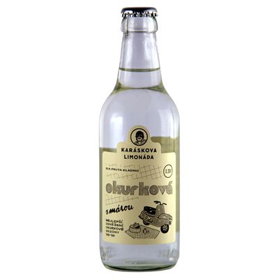 KARÁSKOVA LIMONÁDA okurková s mátou 330 ml
