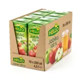 HELLO Jablko 100 % 18 x 250 ml