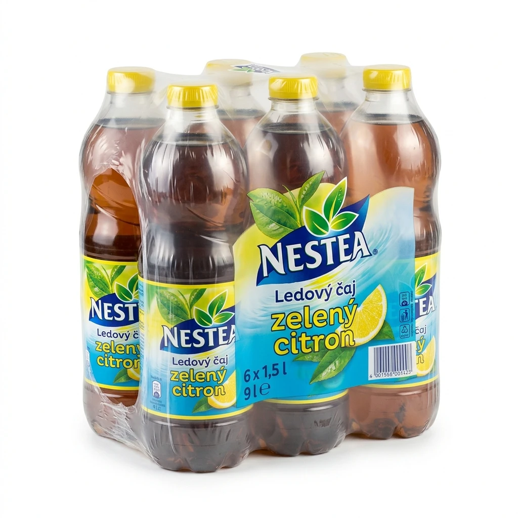 NESTEA Ledový čaj zelený citron 6 x 1,5 l