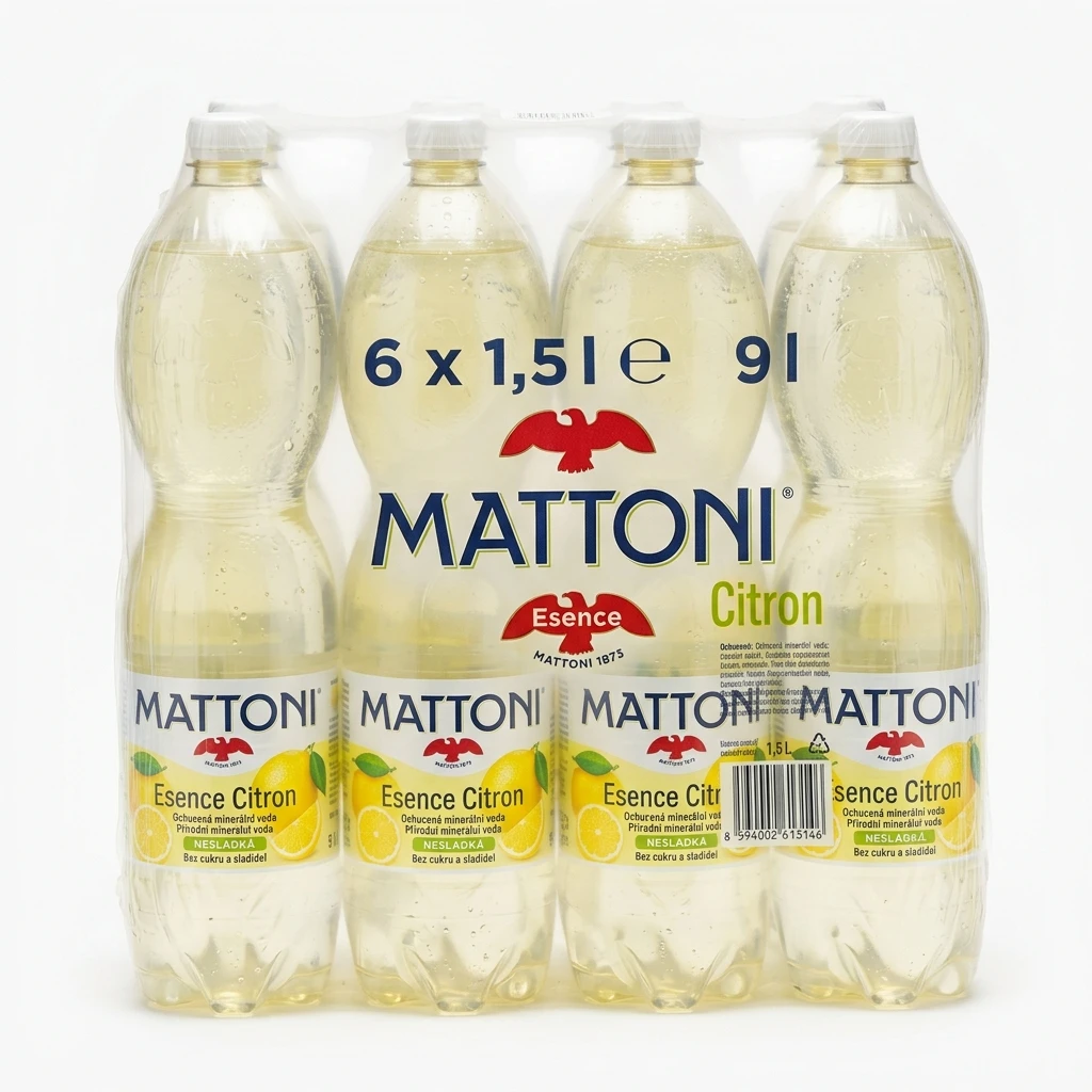 MATTONI Esence Citron 6 x 1,5 l