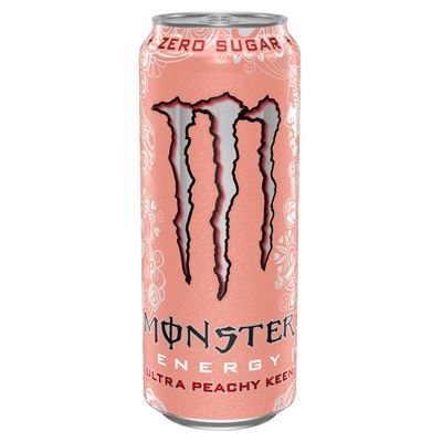 MONSTER Peachy Keen energetický nápoj 12 x 500 ml plech