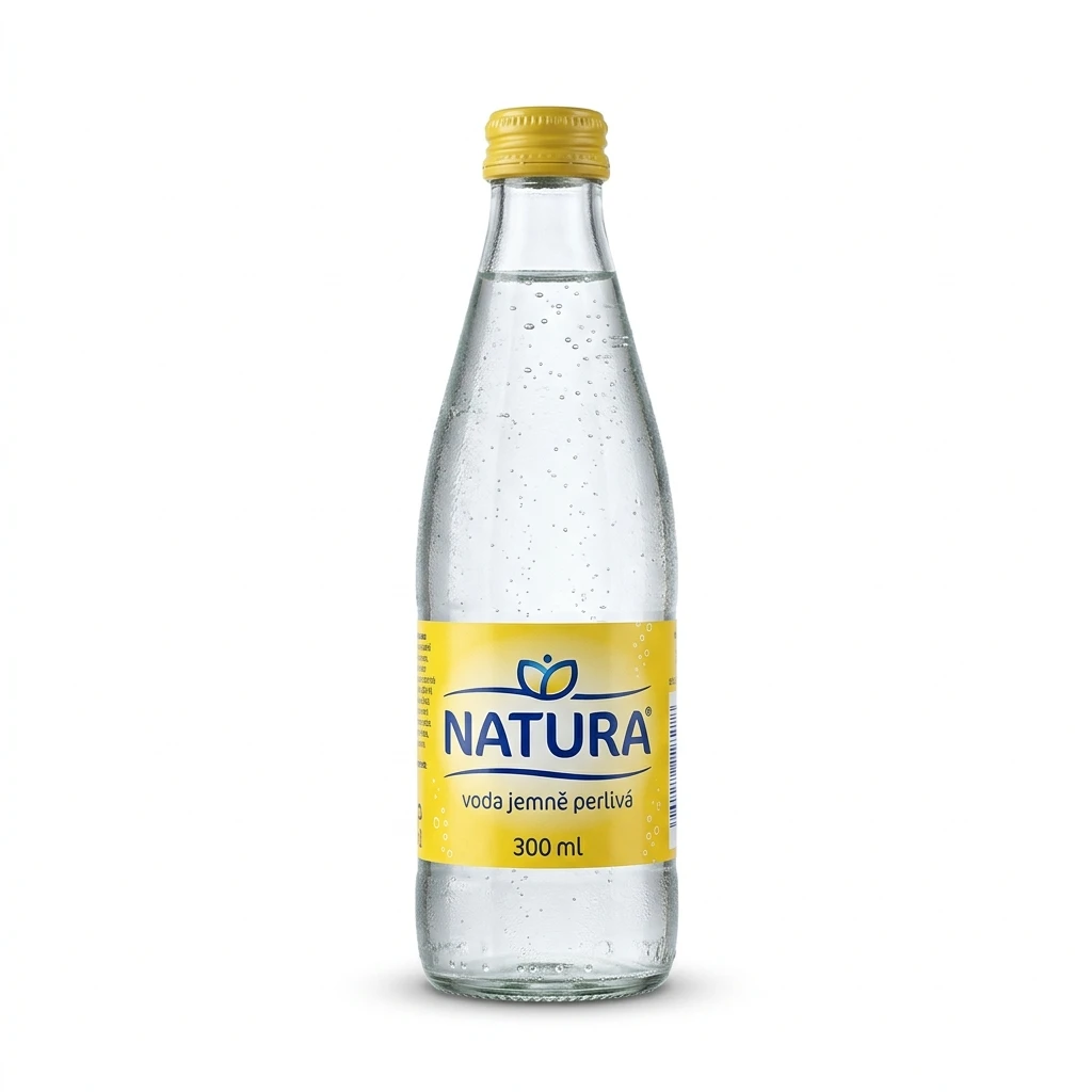 NATURA Voda jemně perlivá 24 x 300 ml vratná láhev