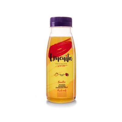 Limenita Fresh&Cool Smoothie mango-banán-maracuja chlaz. 250 ml PET