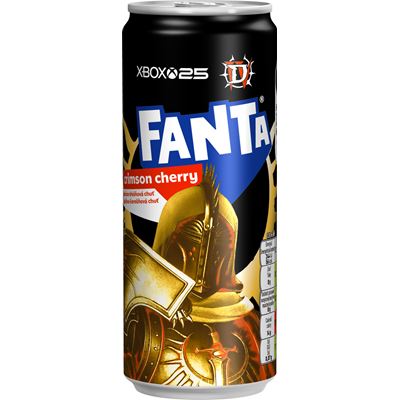 FANTA Crimson Cherry/třešeň 24 x 330 ml plech