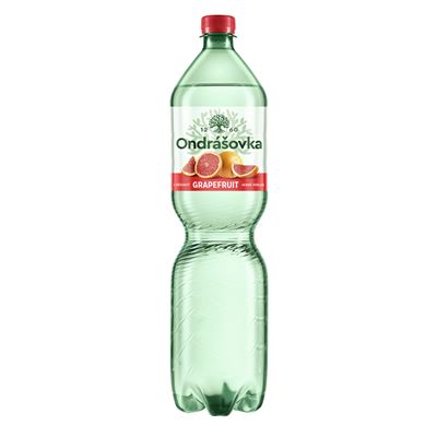 Ondrášovka Grapefruit ochucená jemně perlivá 6 x 1,5 l