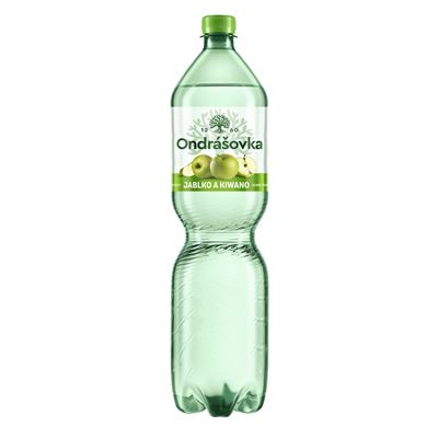 Ondrášovka Kiwano a jablko ochucená minerální voda 6 x 1,5 l