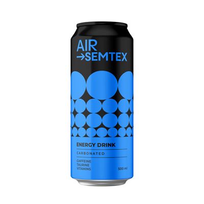 SEMTEX Air energetický nápoj 24 x 500 ml plech