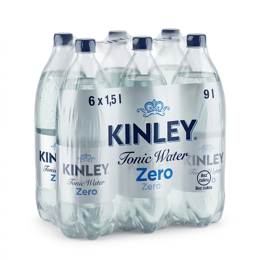 KINLEY Tonic Water Zero 6 x 1,5 l
