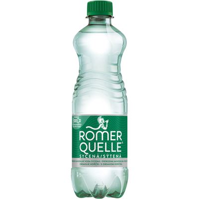 RÖMERQUELLE Voda minerální perlivá 24 x 500 ml