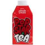 POPSTAR Tea Ledový čaj jahoda máta 8 x 500 ml