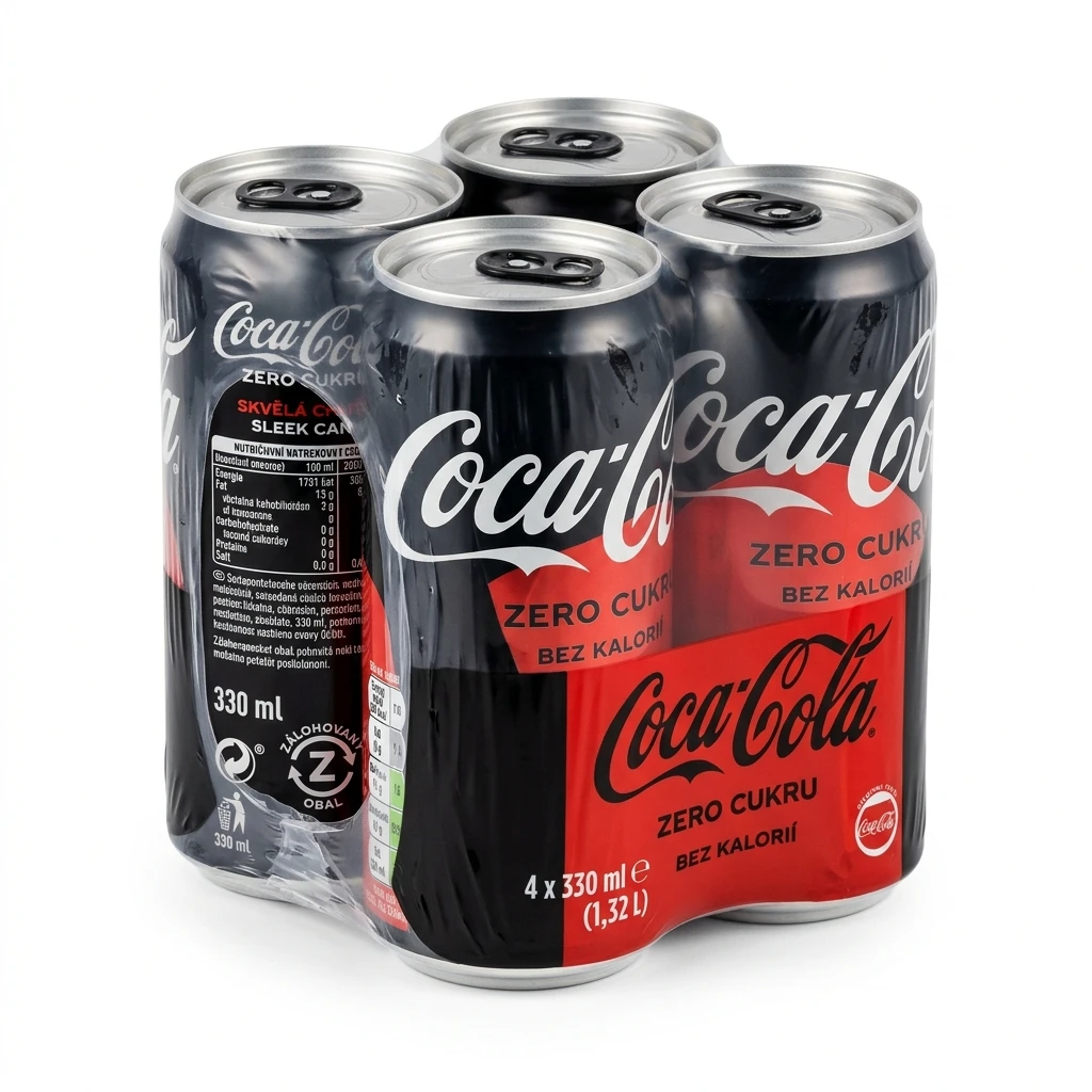 Coca-Cola Zero 4 x 330 ml