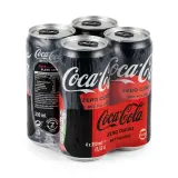 Coca-Cola Zero 4 x 330 ml