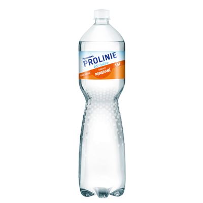 PODĚBRADKA Prolinie Voda jemně perlivá pomeranč 6 x 1,5 l