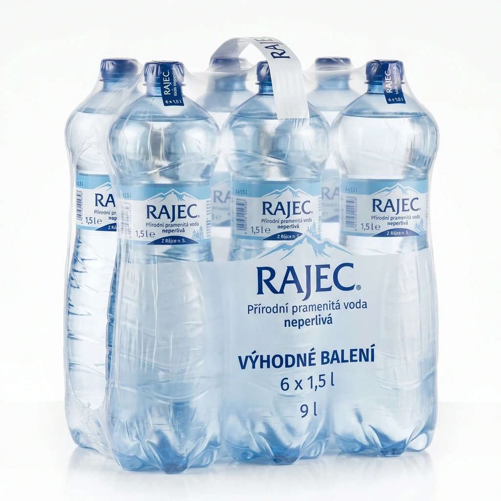 RAJEC Voda neperlivá 6 x 1,5 l