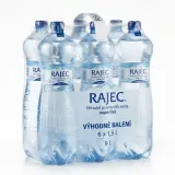 RAJEC Voda neperlivá 6 x 1,5 l