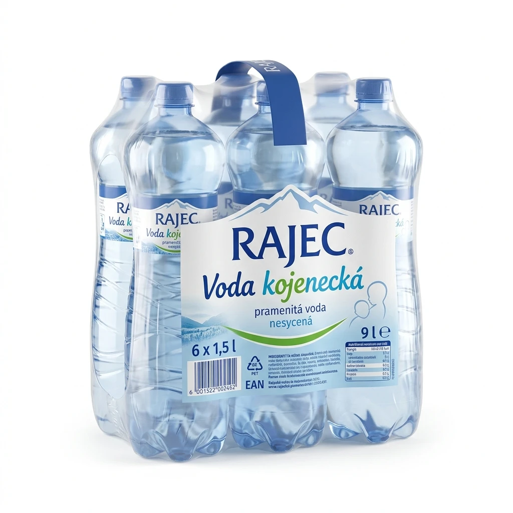 RAJEC Voda kojenecká 6 x 1,5 l
