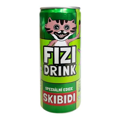 FIZI DRINK Skibidi 6 x 250 ml plech