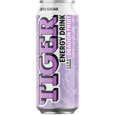 TIGER Zero Dragon Fruit energetický nápoj 12 x 500 ml plech