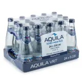 AQUILA Voda neperlivá 24 x 330 ml vratná láhev