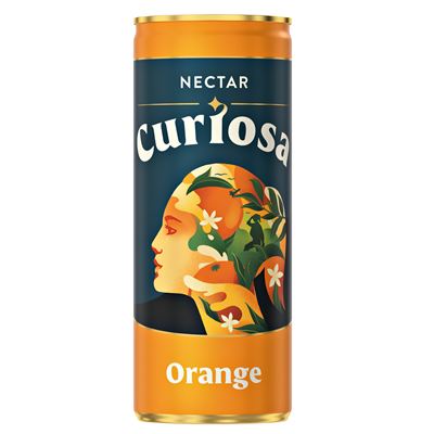Curiosa pomeranč 24 x 330 ml plech