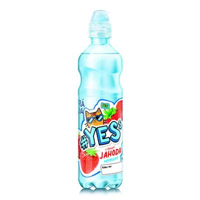 DOBRÁ VODA YESs jahoda 8 x 500 ml