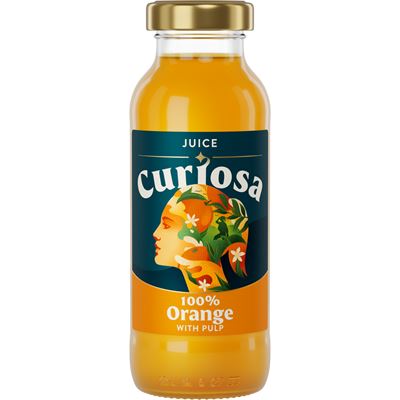 Curiosa pomeranč 24 x 250 ml vratná láhev