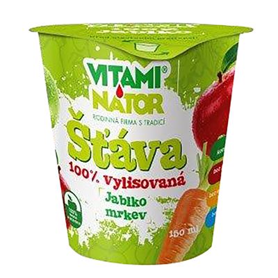 VITAMINÁTOR jablko mrkev 20 x 150 ml