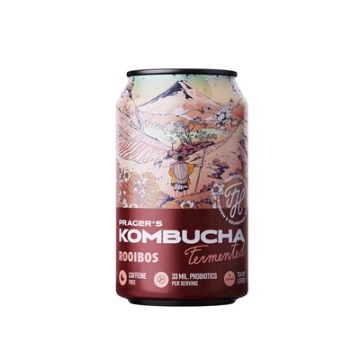 PRAGER'S Kombucha Rooibos 12 x 330 ml