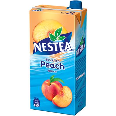 NESTEA Ledový čaj černý broskev 6 x 2 l