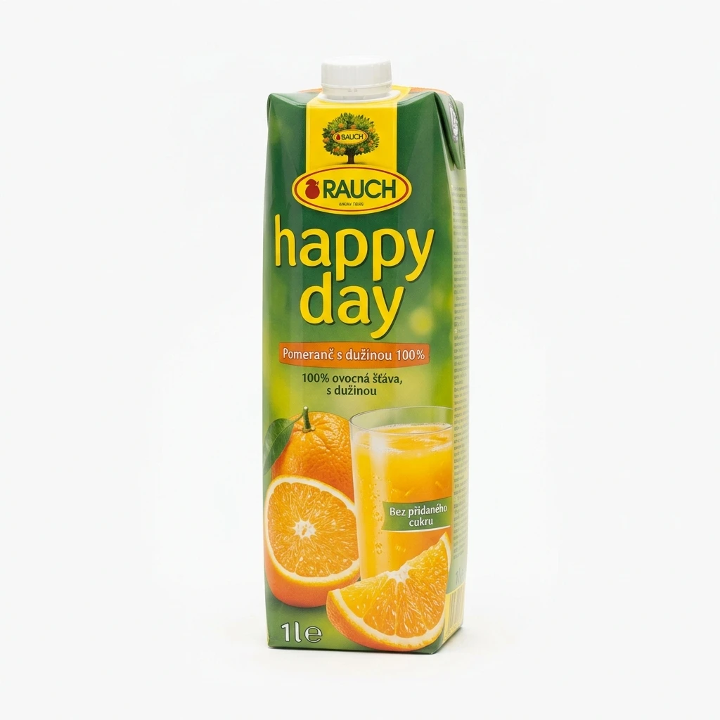 RAUCH happy day Pomeranč s dužinou 100 % 1 l