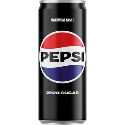 PEPSI Zero Sugar 24 x 330 ml plech