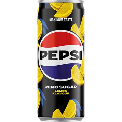 PEPSI Zero Lemon 24 x 330 ml plech