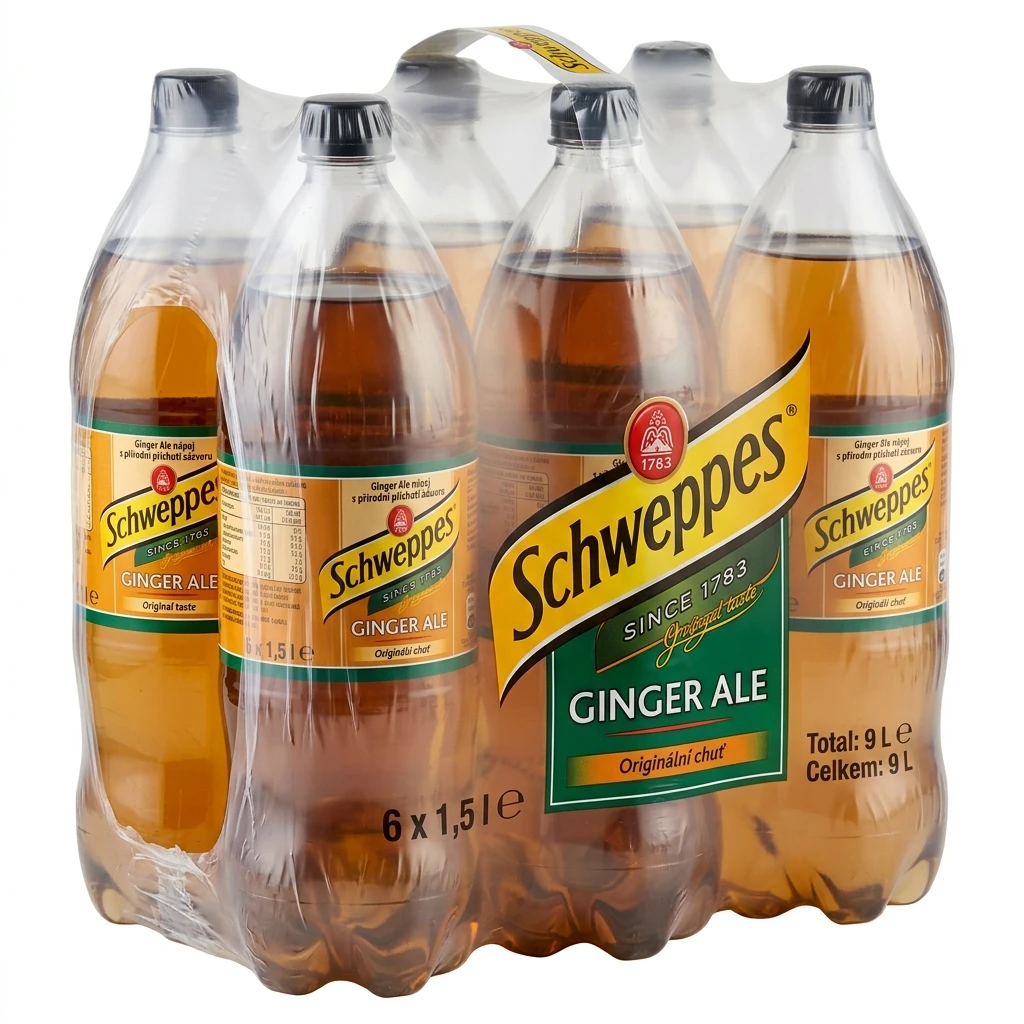 Schweppes Ginger Ale 6 x 1,5 l
