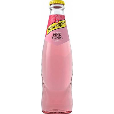Schweppes Pink Tonic 24 x 250 ml vratná láhev