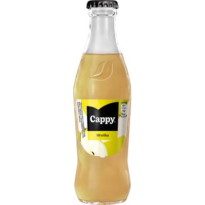 Cappy Hruška 33 % 24 x 250 ml vratná láhev