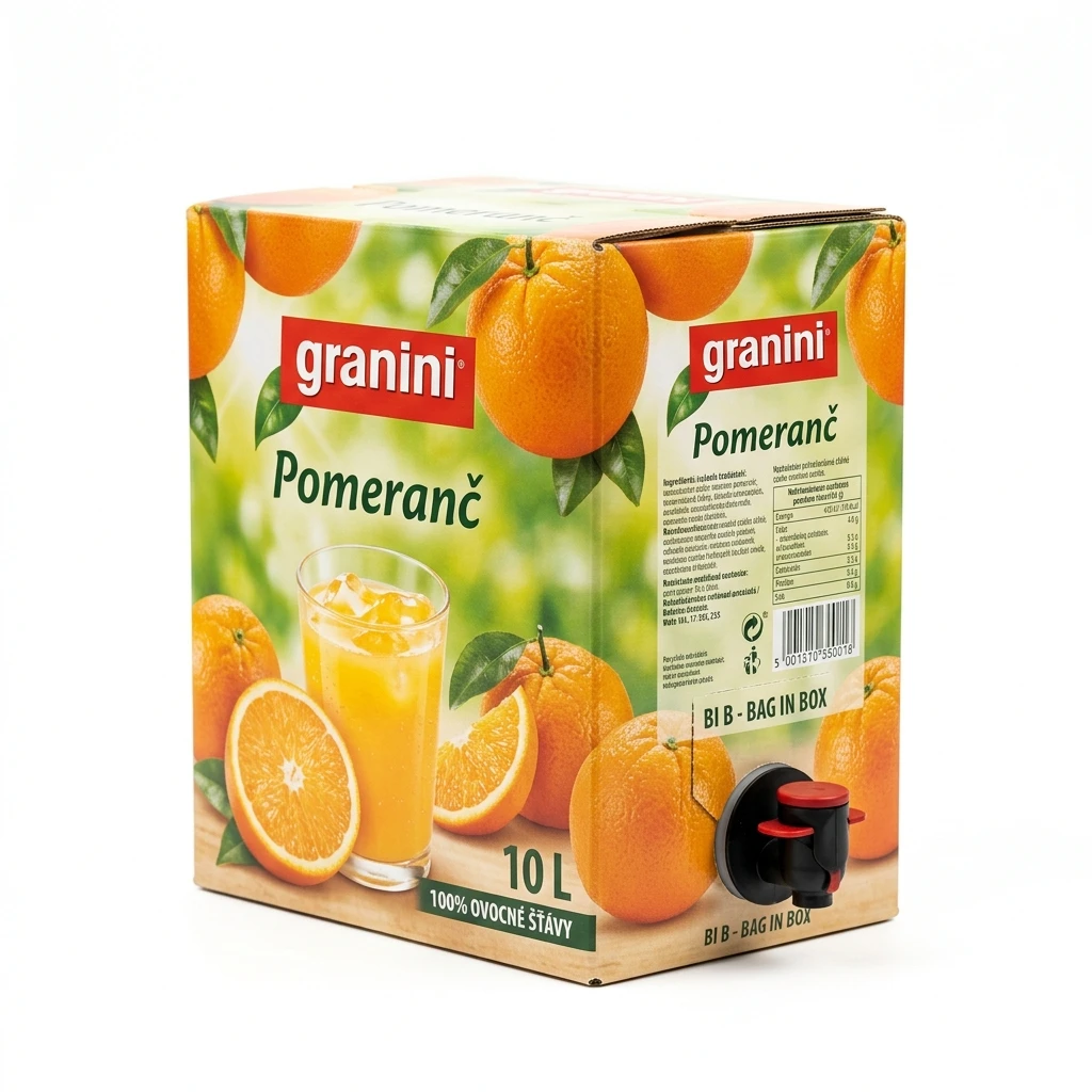 granini Pomeranč 10 l BiB