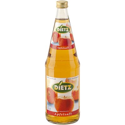Dietz 100% šťáva jablko 6 x 1 l vratná láhev
