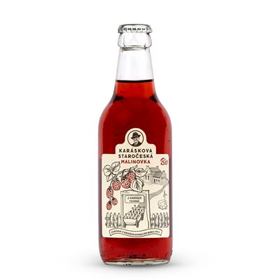 KARÁSKOVA LIMONÁDA BIO malina 330 ml