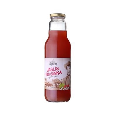 MOŠTÁRNA Louny Mošt jablko brusinka 750 ml