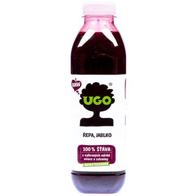 UGO Šťáva červená řepa jablko CZ 750 ml PET