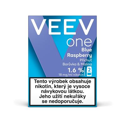 VEEV ONE Blue Raspberry/malina 1,6% kolek R bal. 1 ks