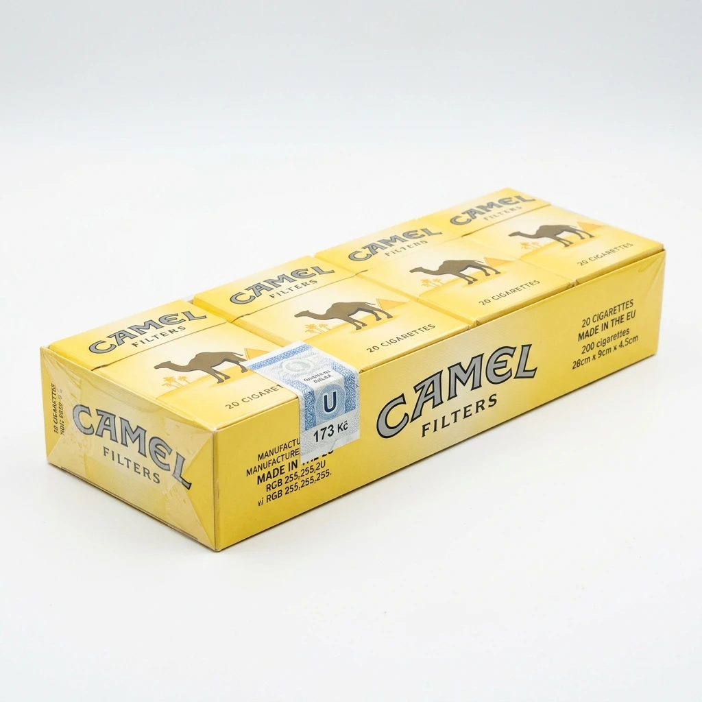 CAMEL Yellow (Filters) king size tvrdé bal. 10 krab. 20 ks kolek U 173 Kč VO cena