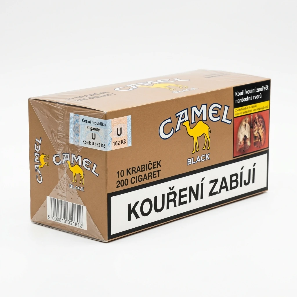 CAMEL Black king size tvrdé bal. 10 krab. 20 ks kolek U 162 Kč VO cena