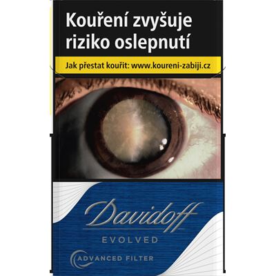 Davidoff Evolved Blue king size tvrdé bal. 10 krab. 20 ks kolek U 161 Kč VO cena