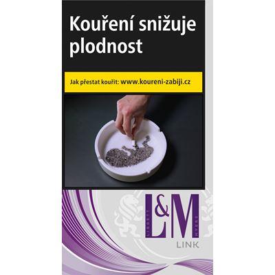 L&M Link Violet 100 slim tvrdé bal. 10 krab. 20 ks kolek U 162 Kč VO cena